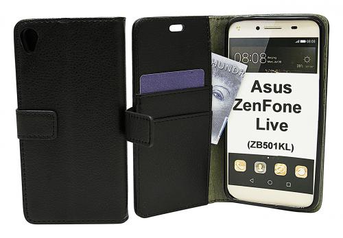 billigamobilskydd.se Jalusta Lompakkokotelo Asus ZenFone Live (ZB501KL)
