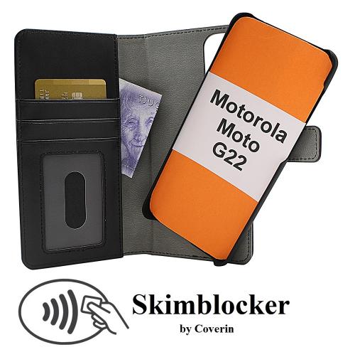 Skimblocker Magneettikotelo Motorola Moto G22