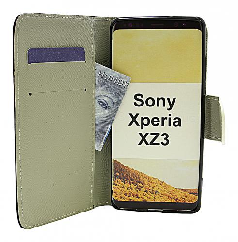 billigamobilskydd.se Kuviolompakko Sony Xperia XZ3
