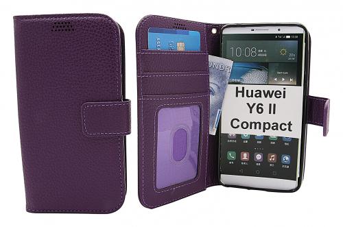 billigamobilskydd.se New Jalusta Lompakkokotelo Huawei Y6 II Compact (LYO-L21)