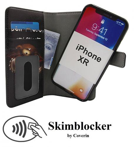 CoverIn Skimblocker Design Magneettilompakko iPhone XR