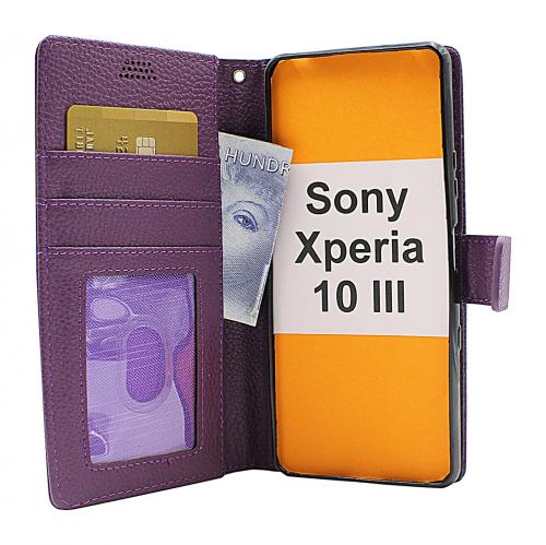 billigamobilskydd.se New Jalusta Lompakkokotelo Sony Xperia 10 III (XQ-BT52)