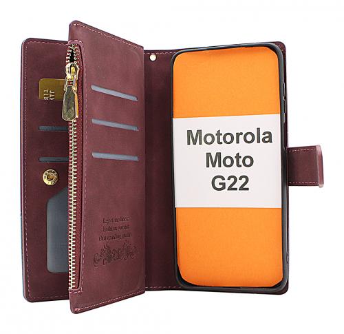 XL Standcase Luksuskotelo puhelimeen Motorola Moto G22
