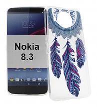 billigamobilskydd.se TPU-Designkotelo Nokia 8.3