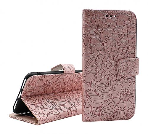 billigamobilskydd.se Flower Standcase Wallet Samsung Galaxy A14 4G / 5G