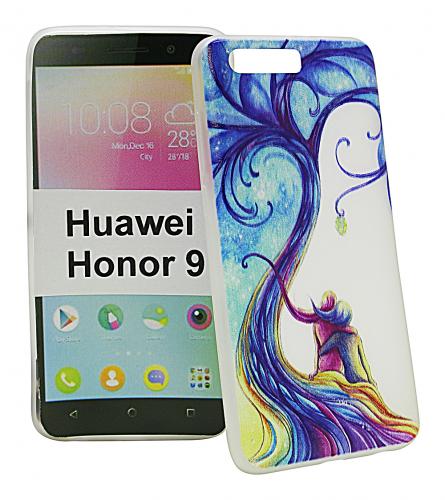 billigamobilskydd.se TPU-Designkotelo Huawei Honor 9 (STF-L09)