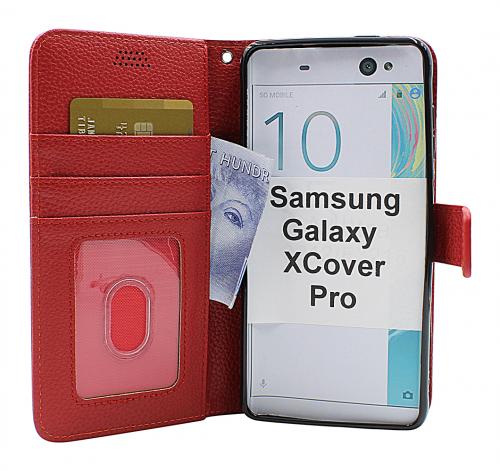 billigamobilskydd.se New Jalusta Lompakkokotelo Samsung Galaxy XCover Pro (G715F/DS)
