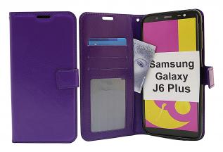 billigamobilskydd.se Crazy Horse Lompakko Samsung Galaxy J6 Plus (J610FN/DS)