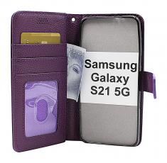 billigamobilskydd.se New Jalusta Lompakkokotelo Samsung Galaxy S21 5G (G991B)