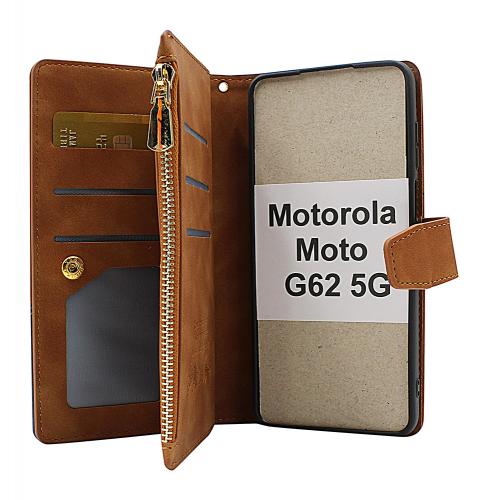 billigamobilskydd.se XL Standcase Luksuskotelo puhelimeen Motorola Moto G62 5G