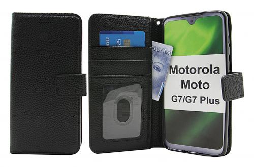 billigamobilskydd.se New Jalusta Lompakkokotelo Motorola Moto G7 / Moto G7 Plus