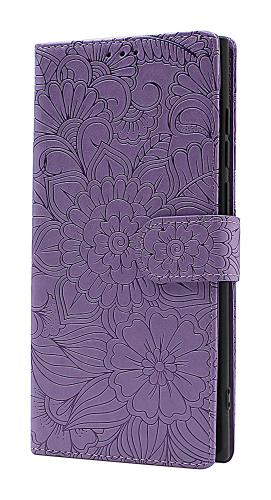 billigamobilskydd.se Flower Standcase Wallet Samsung Galaxy S22 Ultra 5G