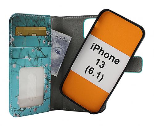 CoverIn Skimblocker Design Magneettilompakko iPhone 13 (6.1)