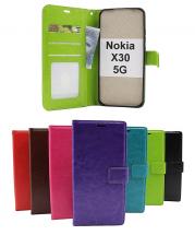 billigamobilskydd.se Crazy Horse Lompakko Nokia X30 5G