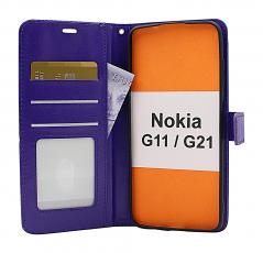 billigamobilskydd.se Crazy Horse Lompakko Nokia G11 / G21