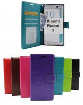 billigamobilskydd.se Crazy Horse Lompakko Xiaomi Redmi 9