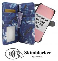 CoverIn Skimblocker XL Magnet Designwallet Samsung Galaxy S21 FE 5G