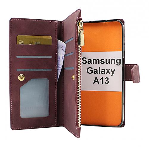 billigamobilskydd.se XL Standcase Luksuskotelo puhelimeen Samsung Galaxy A13 (A135F/DS)