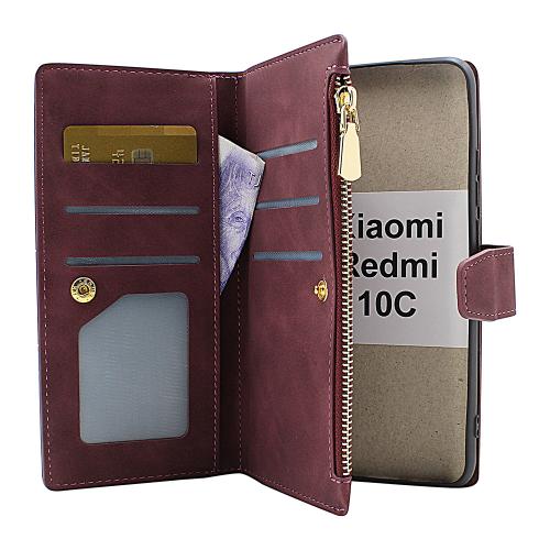 billigamobilskydd.se XL Standcase Luksuskotelo puhelimeen Xiaomi Redmi 10C