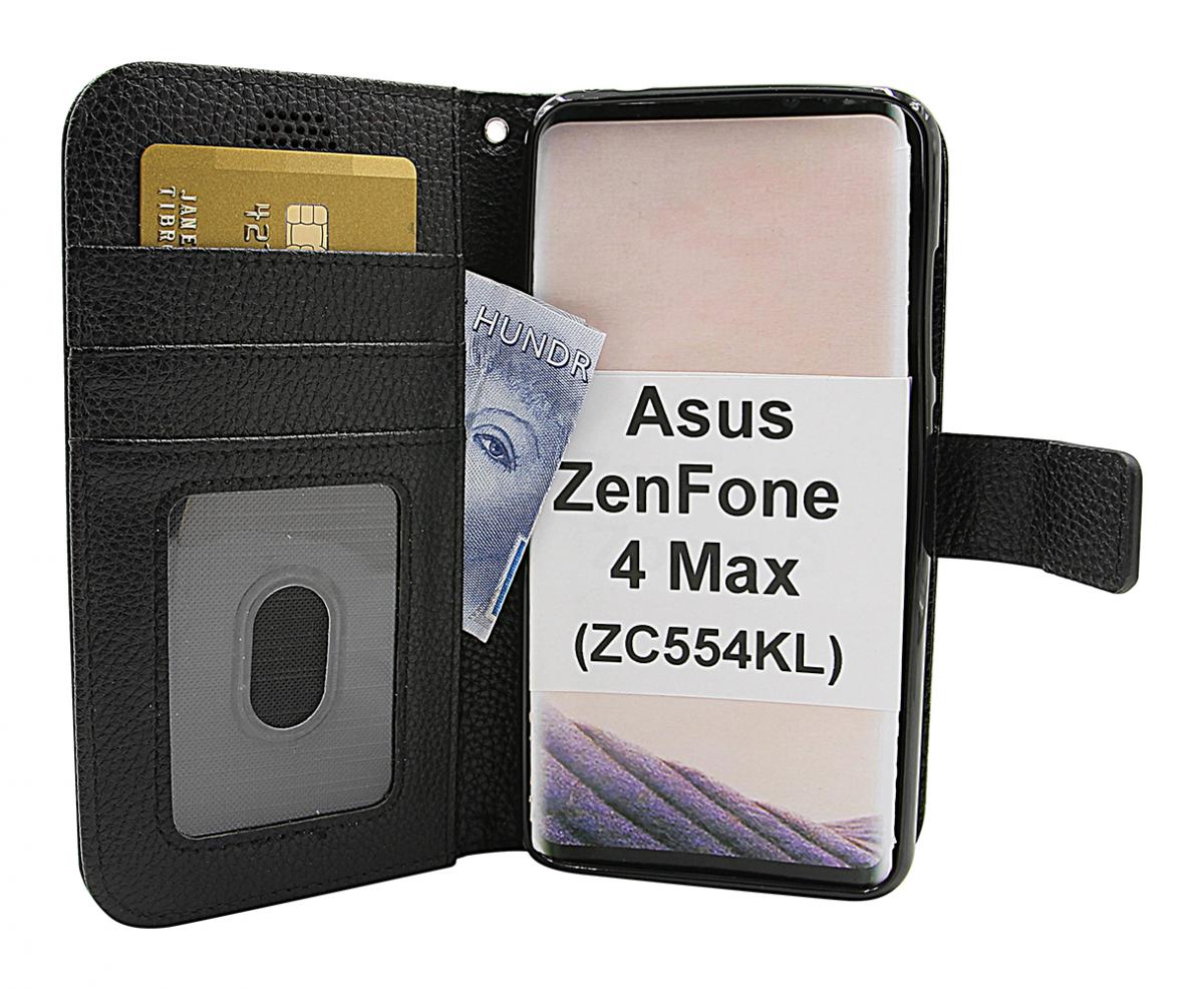 billigamobilskydd.se New Jalusta Lompakkokotelo Asus ZenFone 4 Max (ZC554KL)