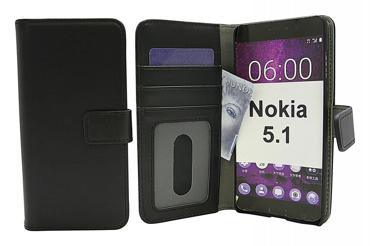 CoverIn Skimblocker Magneettikotelo Nokia 5.1