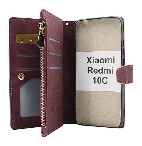 billigamobilskydd.se XL Standcase Luksuskotelo puhelimeen Xiaomi Redmi 10C