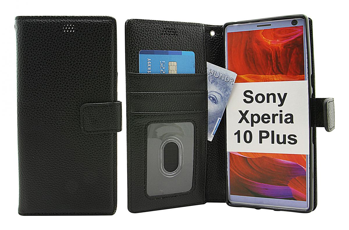 billigamobilskydd.se New Jalusta Lompakkokotelo Sony Xperia 10 Plus