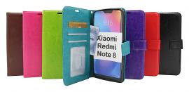 billigamobilskydd.se Crazy Horse Lompakko Xiaomi Redmi Note 8