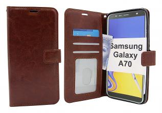 billigamobilskydd.se Crazy Horse Lompakko Samsung Galaxy A70 (A705F/DS)