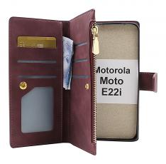 billigamobilskydd.se XL Standcase Luksuskotelo puhelimeen Motorola Moto E22i