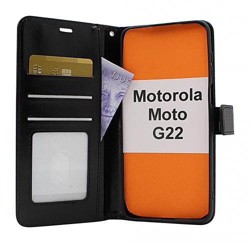 billigamobilskydd.se Crazy Horse Lompakko Motorola Moto G22