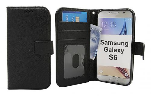 billigamobilskydd.se New Jalusta Lompakkokotelo Samsung Galaxy S6 (SM-G920F)