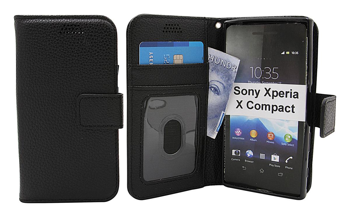 billigamobilskydd.se New Jalusta Lompakkokotelo Sony Xperia X Compact (F5321)