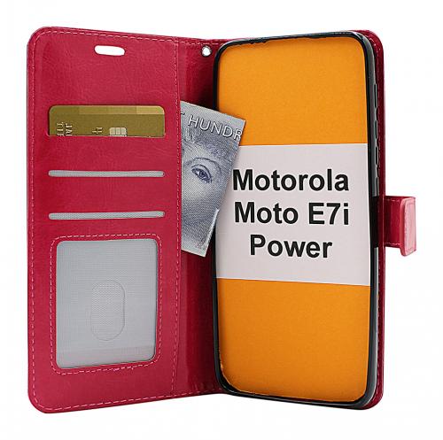 billigamobilskydd.se Crazy Horse Lompakko Motorola Moto E7i Power