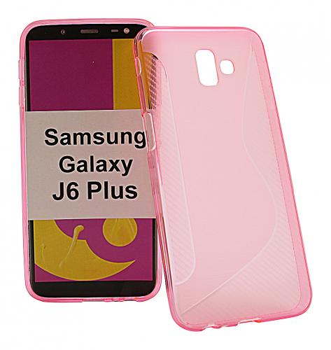 billigamobilskydd.se S-Line TPU-muovikotelo Samsung Galaxy J6 Plus (J610FN/DS)