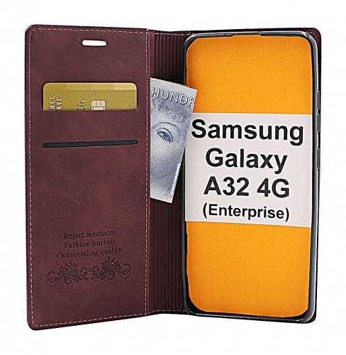 billigamobilskydd.se Lyx Standcase Wallet Samsung Galaxy A32 4G (SM-A325F)
