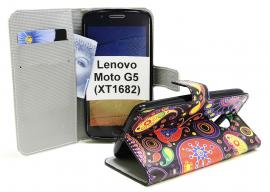 billigamobilskydd.se Kuviolompakko Lenovo Moto G5 (XT1682)