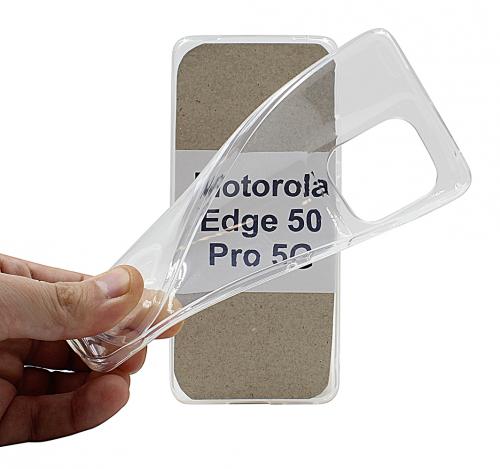 billigamobilskydd.se Ultra Thin TPU Kotelo Motorola Edge 50 Pro 5G