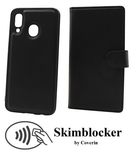 Coverin Skimblocker Samsung Galaxy A40 Magneetti Puhelimen Kuoret