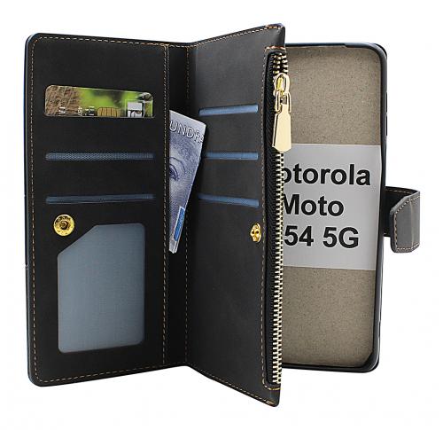 billigamobilskydd.se XL Standcase Luksuskotelo puhelimeen Motorola Moto G54 5G