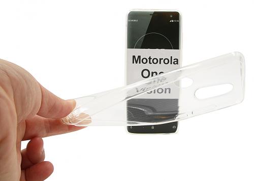 Ultra Thin TPU Kotelo Motorola One Vision