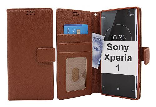 billigamobilskydd.se New Jalusta Lompakkokotelo Sony Xperia 1 (J9110)