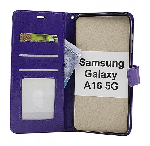 billigamobilskydd.se Crazy Horse Samsung Galaxy A16 / A16 5G Puhelimen Kuoret