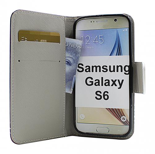 billigamobilskydd.se Jalusta Lompakkokotelo Samsung Galaxy S6 (SM-G920F)