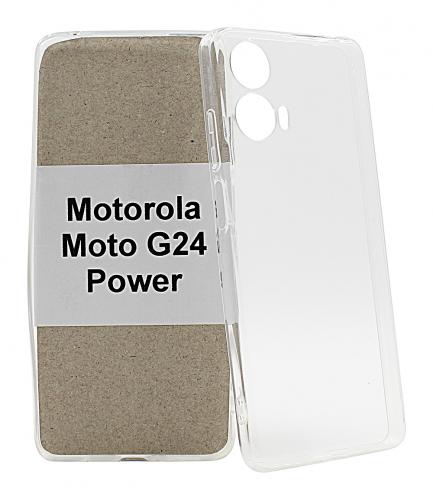 billigamobilskydd.se Ultra Thin TPU Kotelo Motorola Moto G24 Power