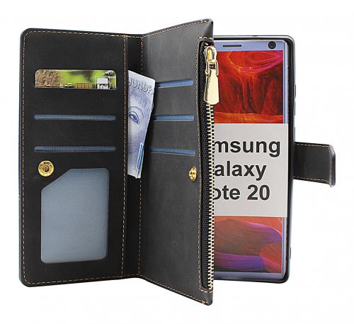 billigamobilskydd.se XL Standcase Luksuskotelo puhelimeen Samsung Galaxy Note 20 5G