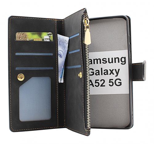 billigamobilskydd.se XL Standcase Luksuskotelo puhelimeen Samsung Galaxy A52 / A52 5G / A52s 5G