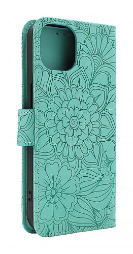 billigamobilskydd.se Flower Standcase Wallet iPhone 14 (6.1)