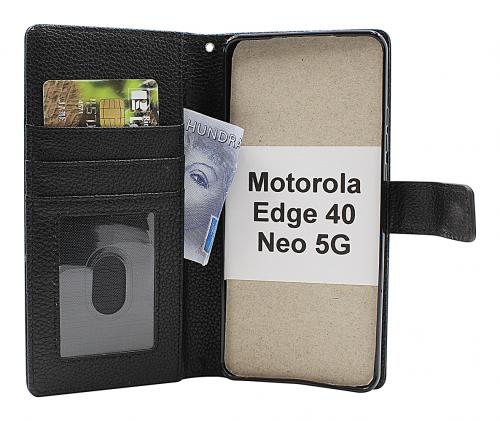 billigamobilskydd.se New Jalusta Lompakkokotelo Motorola Edge 40 Neo 5G
