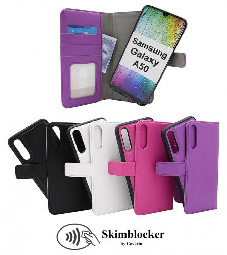 CoverIn Skimblocker Magneettikotelo Samsung Galaxy A50 (A505FN/DS)